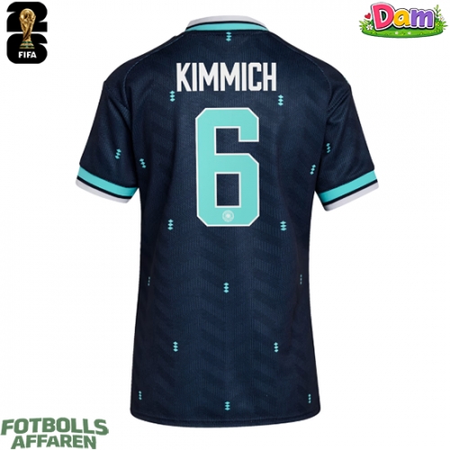 Tyskland Joshua Kimmich #6 Bortatröja Kvinnor VM 2026 Kortärmad